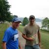 Having fun at the club picnic are Ryan Harmon (left) and Tommy Goodson (right).