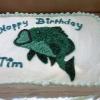 Tim Rhodes wife made him this cake for his Birthday.