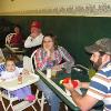 Treasurer Tommy Goodson and family enjoying the awards banquet.